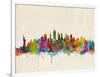 New York City Skyline-Michael Tompsett-Framed Art Print