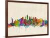 New York City Skyline-Michael Tompsett-Framed Art Print