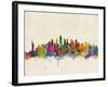 New York City Skyline-Michael Tompsett-Framed Art Print