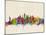 New York City Skyline-Michael Tompsett-Mounted Art Print