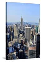 New York City Skyline-Patrick Warneka-Stretched Canvas