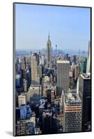 New York City Skyline-Patrick Warneka-Mounted Photographic Print