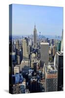 New York City Skyline-Patrick Warneka-Stretched Canvas