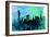 New York City Skyline-NaxArt-Framed Art Print