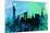 New York City Skyline-NaxArt-Mounted Art Print