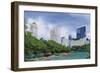 New York City Skyline-Kestrel Michaud-Framed Giclee Print