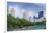 New York City Skyline-Kestrel Michaud-Framed Giclee Print