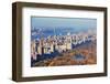 New York City Skyscrapers in Midtown Manhattan Aerial Panorama View in the Day with Central Park An-Songquan Deng-Framed Photographic Print