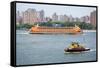 New York City Staten Island Ferry Photo Print Poster-null-Framed Stretched Canvas