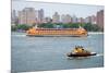 New York City Staten Island Ferry Photo Print Poster-null-Mounted Poster