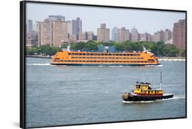 New York City Staten Island Ferry-null-Framed Photo