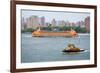 New York City Staten Island Ferry-null-Framed Photo