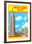 New York City, The World's Fun City-null-Framed Art Print