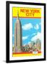 New York City, The World's Fun City-null-Framed Art Print