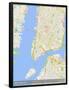 New York City, United States of America Map-null-Framed Poster