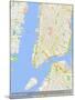 New York City, United States of America Map-null-Mounted Poster