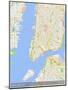 New York City, United States of America Map-null-Mounted Poster