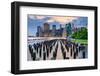 New York City, USA City Skyline on the East River.-SeanPavonePhoto-Framed Photographic Print