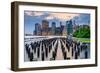 New York City, USA City Skyline on the East River-Sean Pavone-Framed Photographic Print