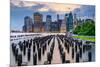 New York City, USA City Skyline on the East River-Sean Pavone-Mounted Photographic Print