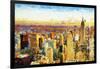 New York City V - In the Style of Oil Painting-Philippe Hugonnard-Framed Giclee Print