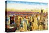 New York City V - In the Style of Oil Painting-Philippe Hugonnard-Stretched Canvas