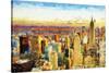 New York City V - In the Style of Oil Painting-Philippe Hugonnard-Stretched Canvas