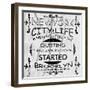 New York City Vector Art-emeget-Framed Art Print