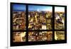 New York City View from the Window-Philippe Hugonnard-Framed Giclee Print