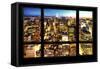 New York City View from the Window-Philippe Hugonnard-Framed Stretched Canvas