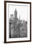 New York City with Singer Tower, 1911-Moses King-Framed Photo