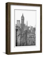 New York City with Singer Tower, 1911-Moses King-Framed Photo