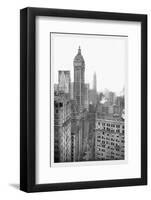 New York City with Singer Tower, 1911-Moses King-Framed Photo