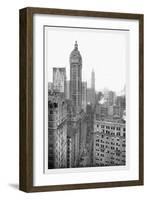 New York City with Singer Tower, 1911-Moses King-Framed Photo