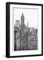 New York City with Singer Tower, 1911-Moses King-Framed Photo