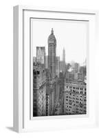 New York City with Singer Tower, 1911-Moses King-Framed Photo