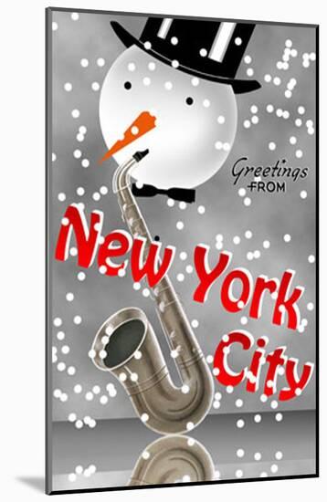 New York City-null-Mounted Poster