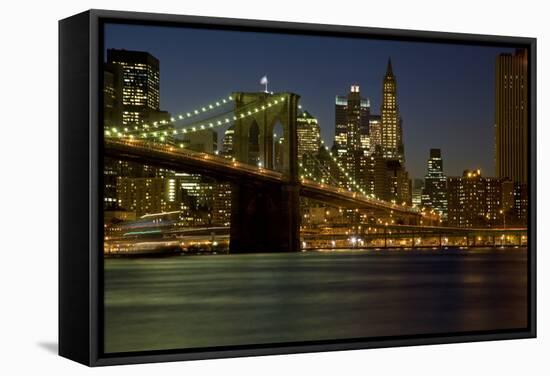 New York City-dndavis-Framed Stretched Canvas