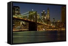 New York City-dndavis-Framed Stretched Canvas