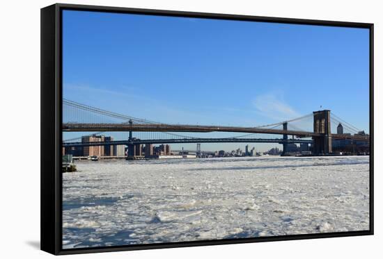 New York City-cpenler-Framed Stretched Canvas
