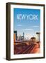 New York City-Omar Escalante-Framed Art Print