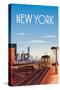 New York City-Omar Escalante-Stretched Canvas