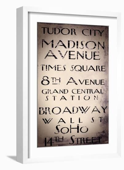 New York City-null-Framed Giclee Print