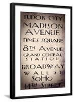 New York City-null-Framed Giclee Print