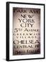 New York City-null-Framed Giclee Print