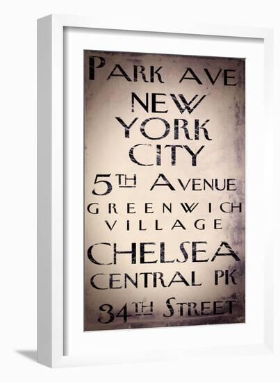 New York City-null-Framed Giclee Print