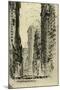 New York City --Joseph Pennell-Mounted Giclee Print