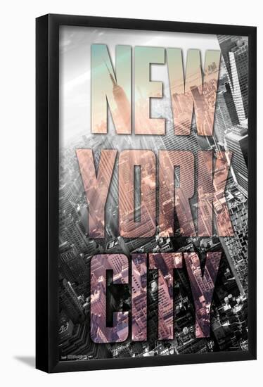 New York City-Trends International-Framed Poster