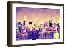 New York Cityscape II-Philippe Hugonnard-Framed Giclee Print