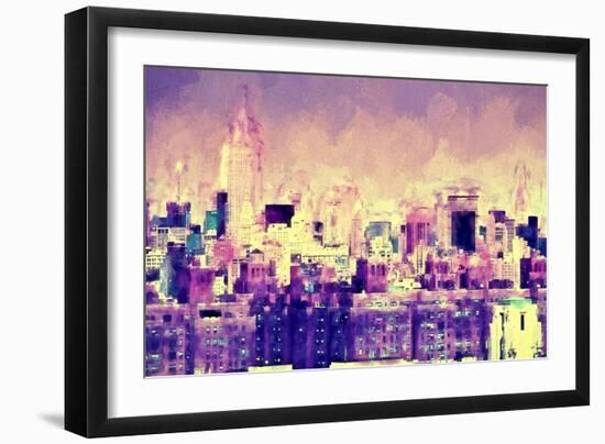 New York Cityscape II-Philippe Hugonnard-Framed Giclee Print